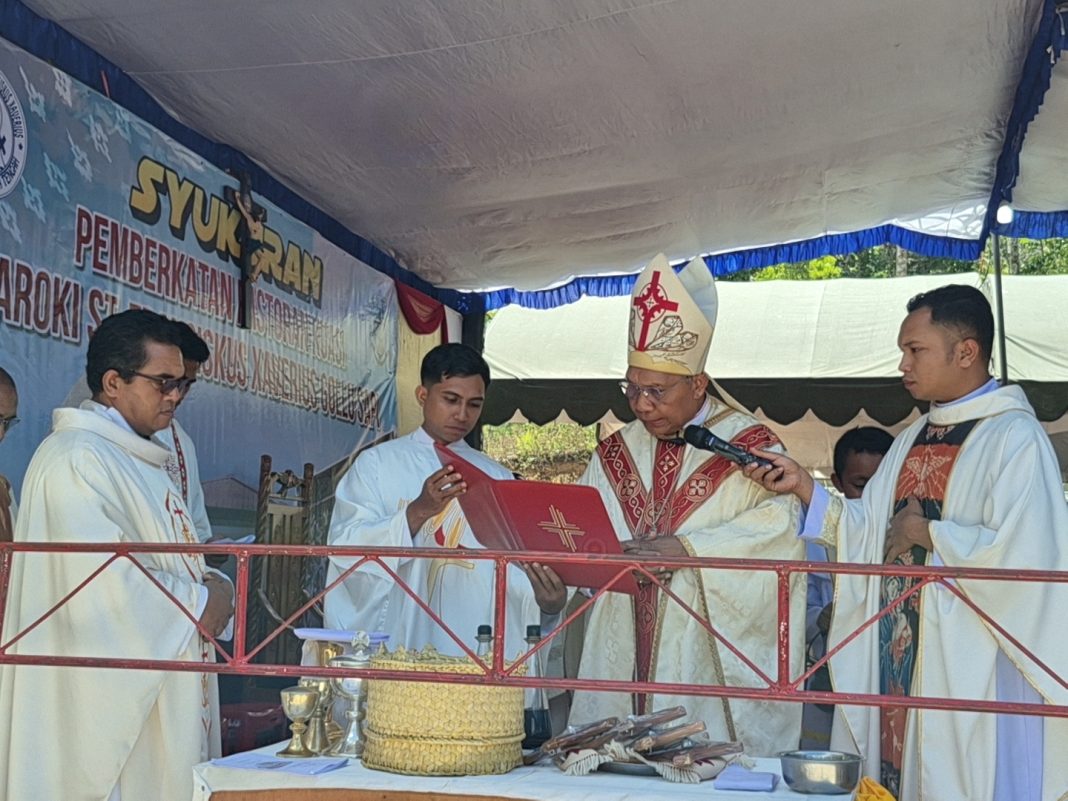 Pemberkatan pastoran Golu Sapi, September 28, 2025